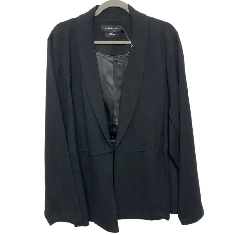 Women's Blazers for Cool Summer Days -Blazer By Torrid In Black, Size: 4x