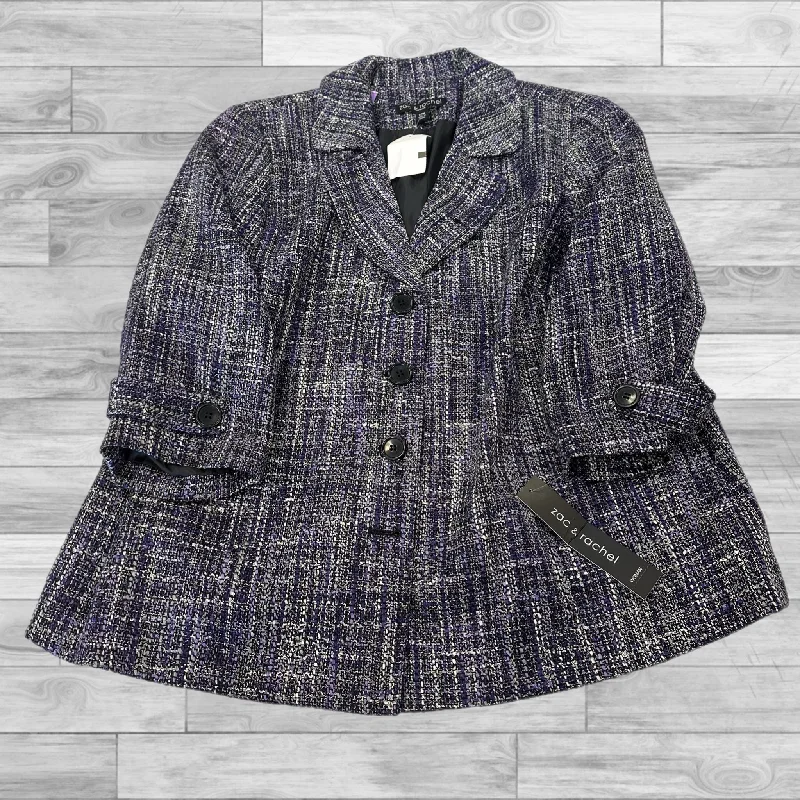 Women's Stylish Blazers -Purple Blazer Zac And Rachel, Size 22