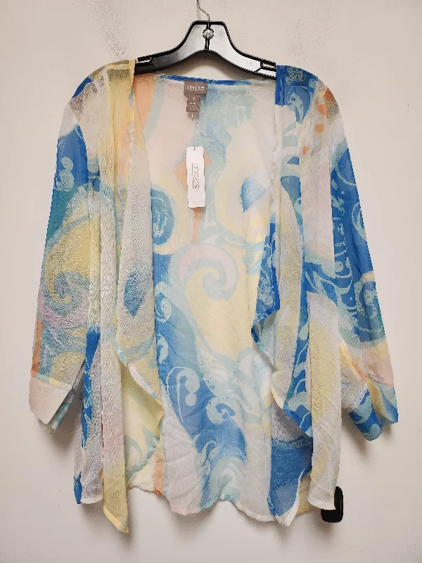 Kimono with Elegant Design-Multi-colored Kimono Chicos, Size 2x