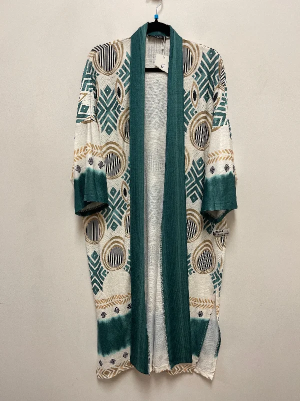 Kimono for Winter-Kimono By Clothes Mentor In Green, Size: Osfm