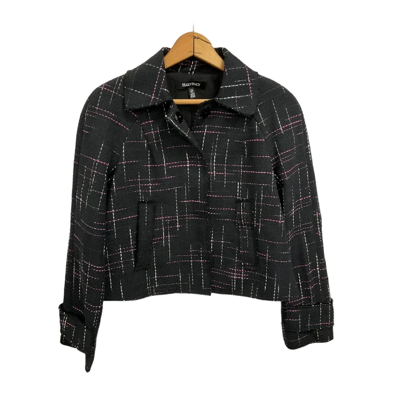 Women's Burgundy Blazers -Blazer By Ellen Tracy  Size: Xs
