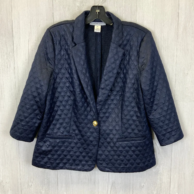 Women's Semi-formal Blazers -Blazer By Clothes Mentor In Navy, Size: Xl