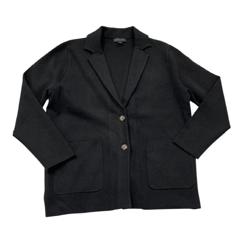 Women's Shimmer Blazers -Blazer By Ann Taylor In Black, Size: Xl