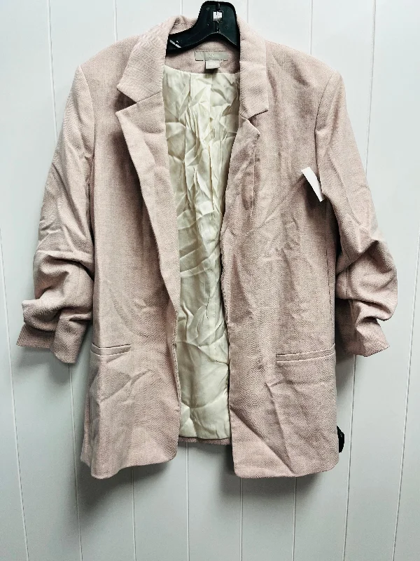 Women's Summer Blazers -Blazer By H&m In Pink, Size: M