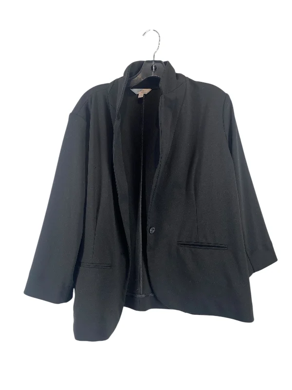 Women's Reversible Blazers -Blazer By Lc Lauren Conrad In Black, Size: Xxl