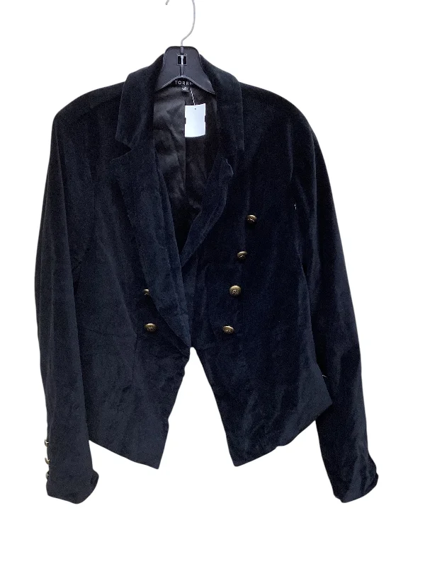 Women's Blazers for Dinner Parties -Blazer By Torrid In Black, Size: 3x