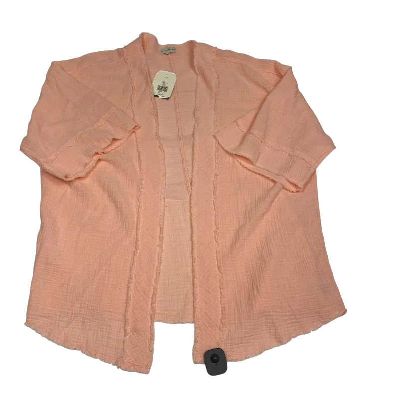 Kimono for Dance Classes-Peach Kimono Wonderly, Size 1x