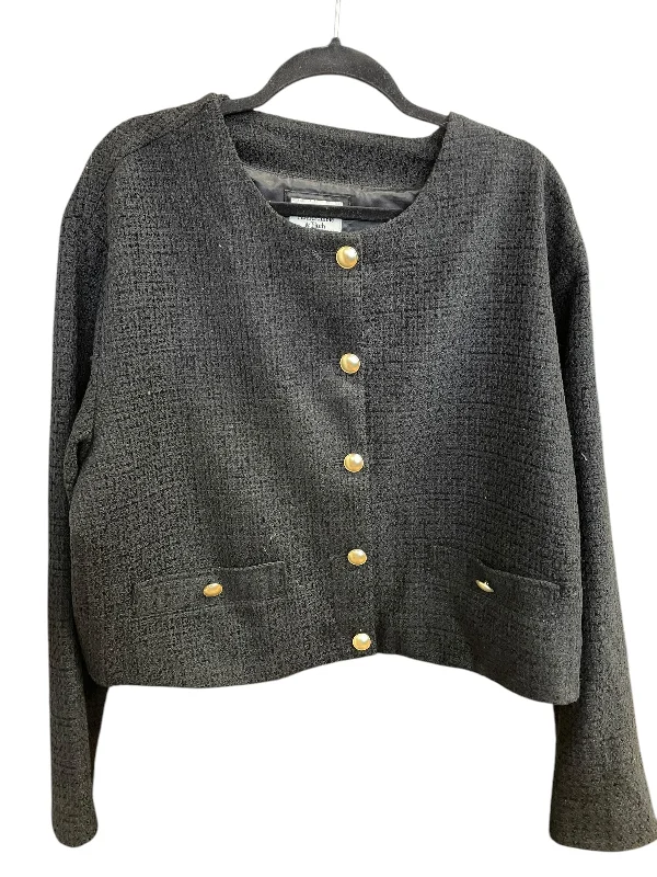Women's Blazers with Sheer Panels -Blazer By Abercrombie And Fitch In Black, Size: Xl Women's Blazers with Sheer Panels -Blazer By Abercrombie And Fitch In Black, Size: Xl
