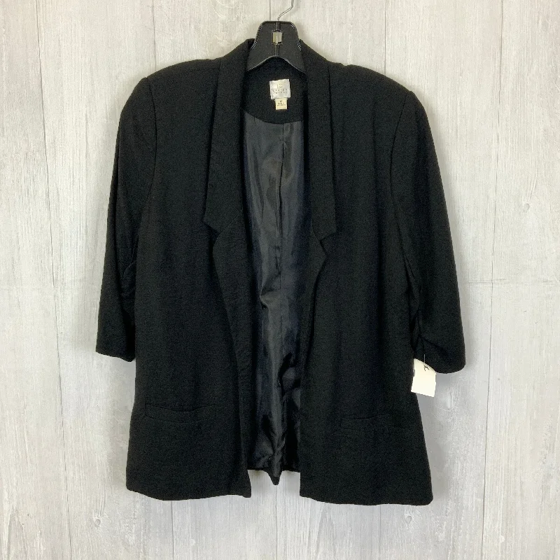 Women's Open Collar Blazers -Blazer By Lc Lauren Conrad In Black, Size: L