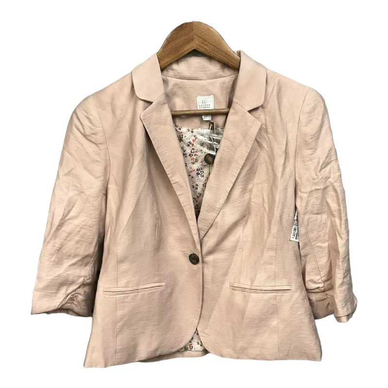 Women's Blazers with Lapels -Blazer By Lc Lauren Conrad In Pink, Size: S