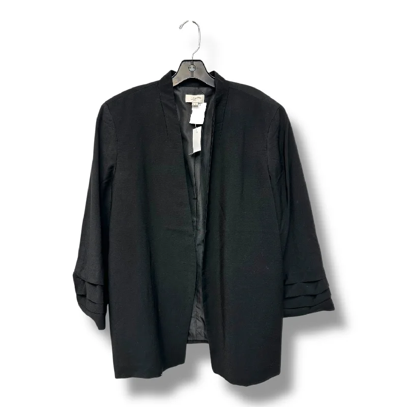 Women's Fall Woolen Blazers -Blazer By Loft In Black, Size: Xl