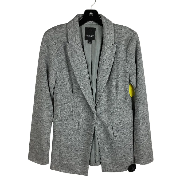 Women's Elegant Evening Blazers -Blazer By Vera Wang In Grey, Size: Xs