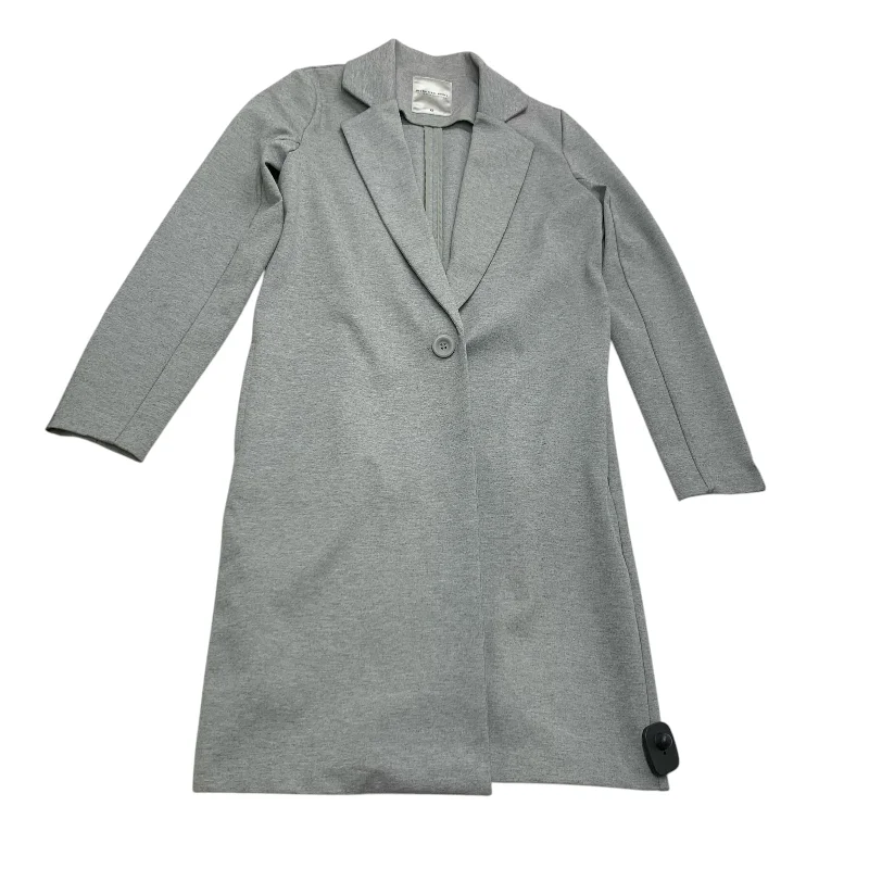 Women's Knit Blazers -Blazer By Gloria Jeans In Grey, Size: Xs