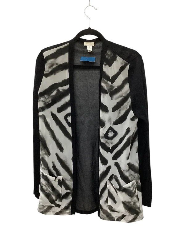Kimono for Beach Vibes-Kimono By Chicos In Black, Size: M