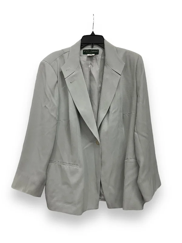 Women's Spring Blazers -Blue Blazer Harve Bernard, Size 2x