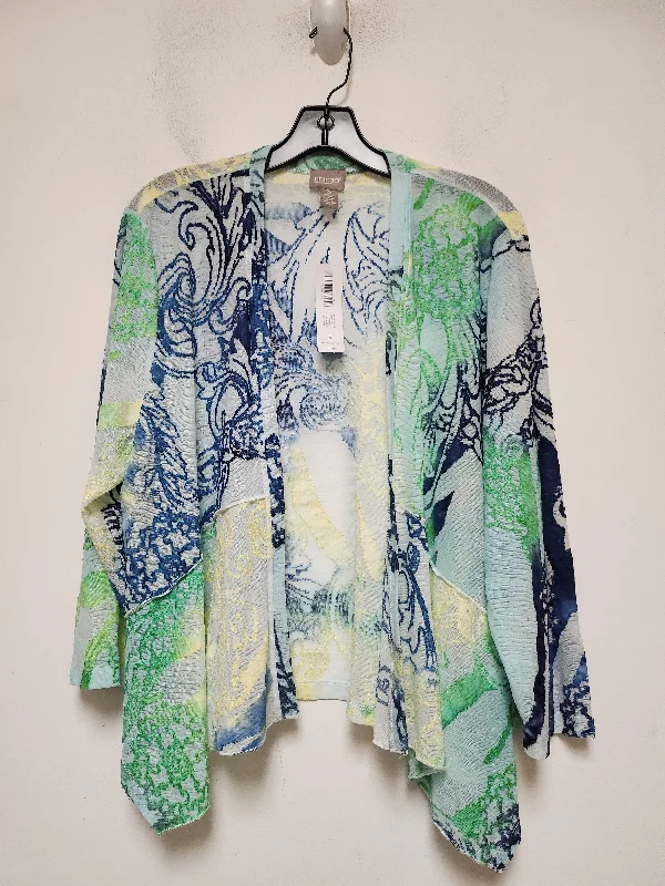Kimono with Handcrafted Details-Multi-colored Kimono Chicos, Size 2x