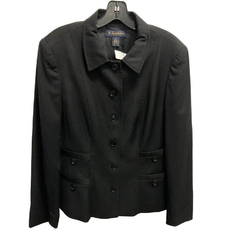 Women's Classic Tweed Blazers -Blazer By Brooks Brothers In Black, Size: Xl