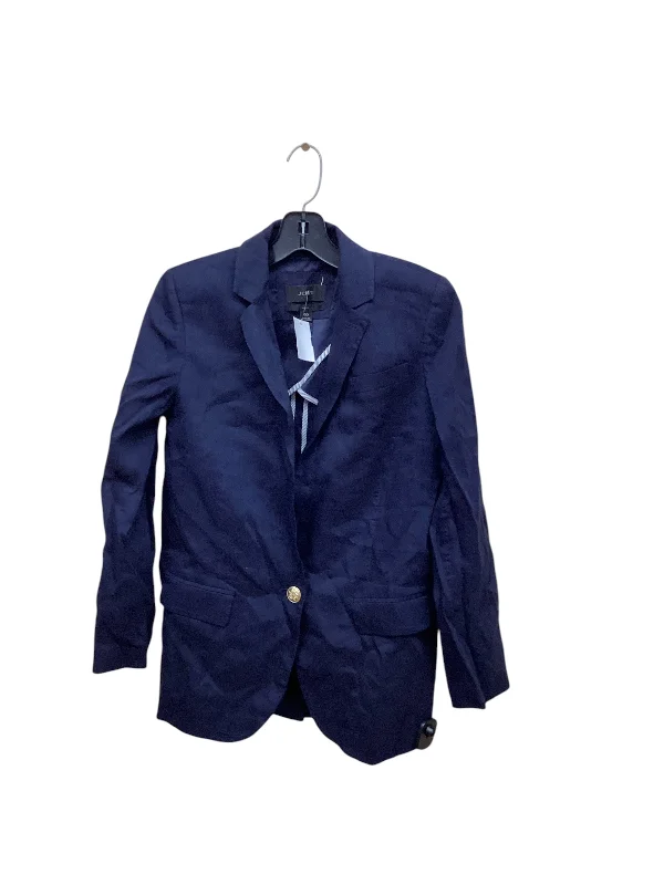Women's Casual Work Blazers -Blazer By J. Crew In Navy, Size: Xxs
