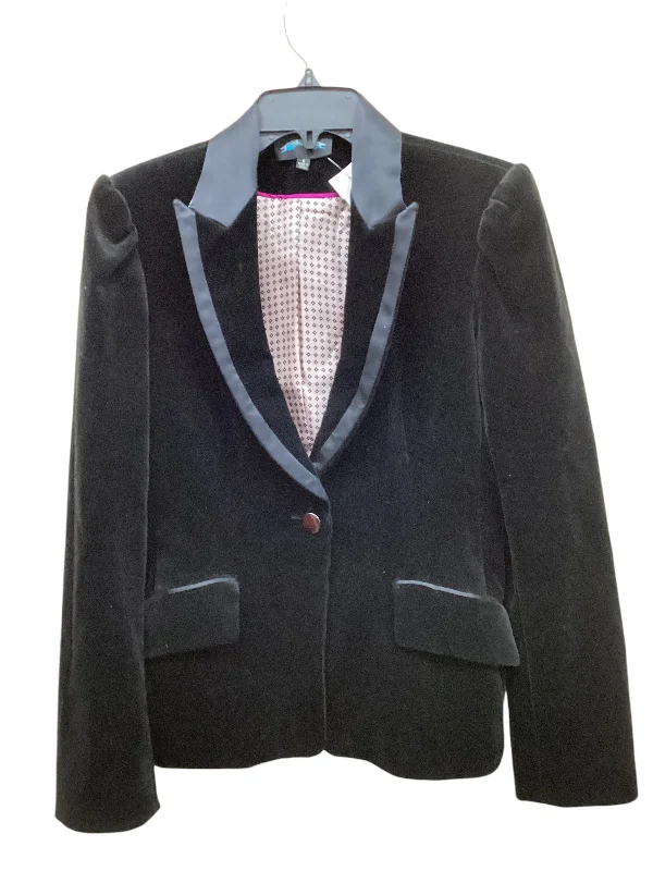 Women's Monochrome Blazers -Blazer By Clothes Mentor In Black, Size: S