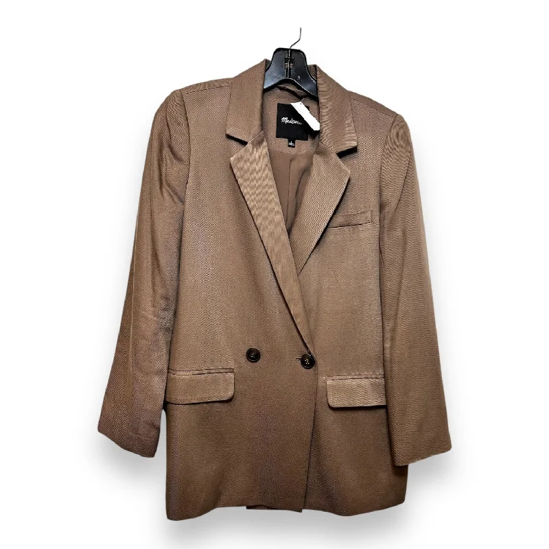 Women's Elegant Work Blazers -Blazer By Madewell In Brown, Size: S