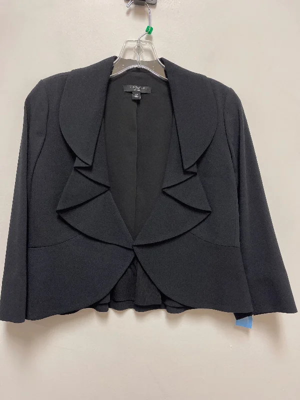 Women's Blazers with Gold Accents -Blazer By Ann Taylor In Black, Size: 4p