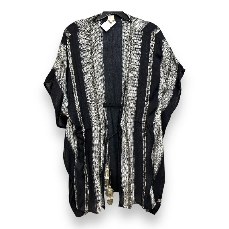 Kimono with Lightweight Sheer Fabric-Kimono By Cmf In Sparkles, Size: M