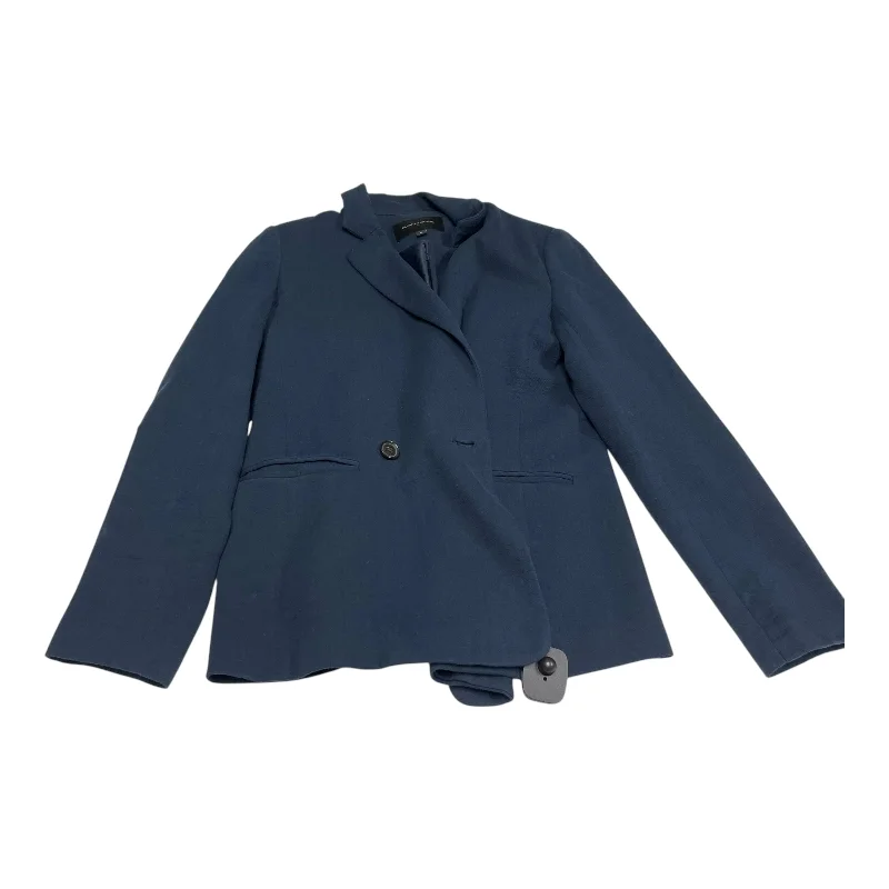 Women's Blazers with Floral Detail -Blazer By Banana Republic In Navy, Size: Xs