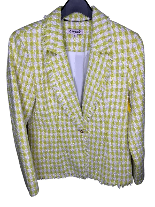 Women's Blazers with Lapels -Blazer By Nanette By Nanette Lepore In Yellow, Size: S