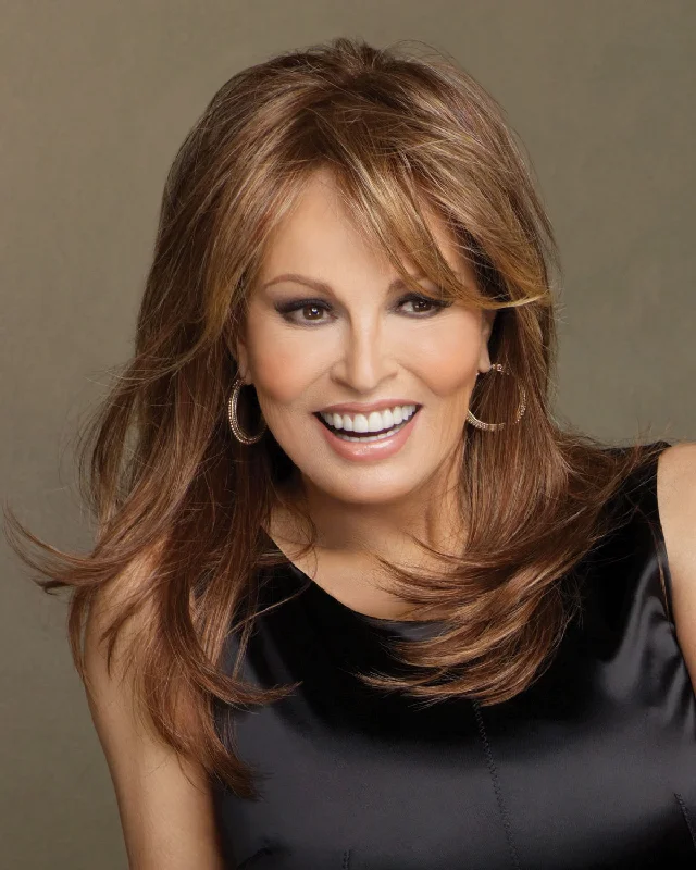 Synthetic Wigs for Women Who Want Versatility-Spotlight | Lace Front & Monofilament Synthetic Wig by Raquel Welch