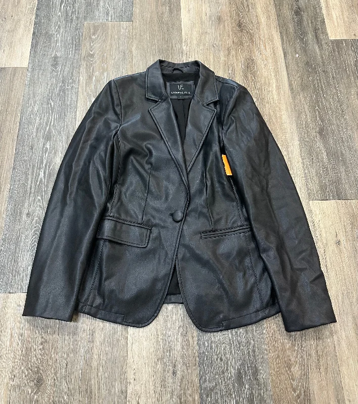 Women's Wool Blazers -Blazer By Unreal Fur In Black, Size: S