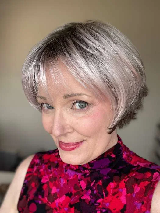 Synthetic Wigs with Soft Curls-Sky | Synthetic Wig (Mono Crown)