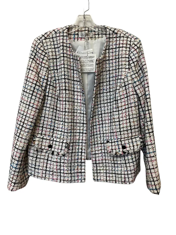 Women's Blazers for Dressy Occasions -Blazer By Kasper In Multi-colored, Size: 16