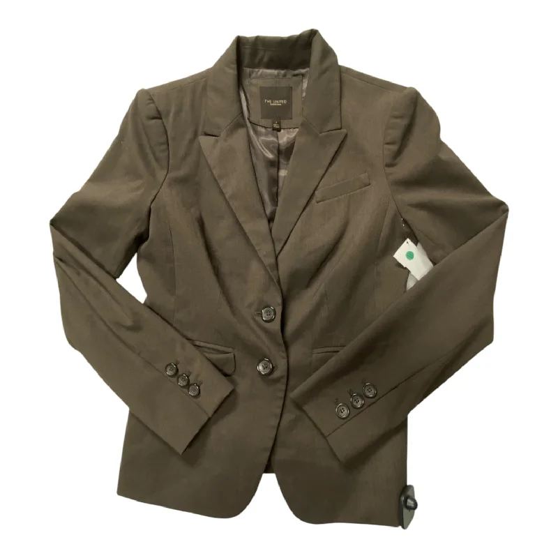 Women's Blazers for Special Events -Blazer By Limited In Brown, Size: 2