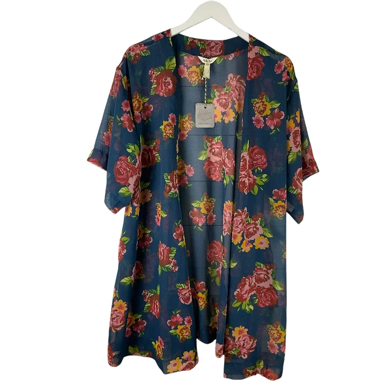 Kimono with Flowing Sleeves-Kimono By Matilda Jane In Floral Print, Size: Xs