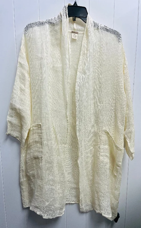 Kimono for Vintage Clothing-Kimono By magaschoni In Cream, Size: S