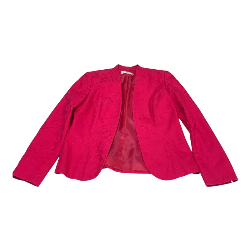 Women's Evening Formal Blazers -Blazer By Le Suit In Pink, Size: Sp