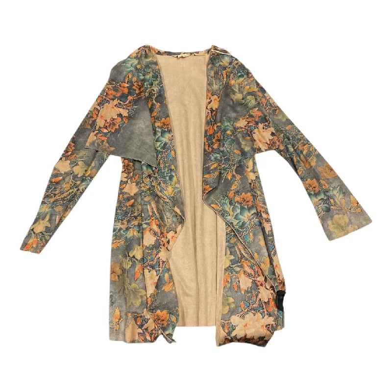 Women's Short Blazers -Blazer By Solitaire In Multi-colored, Size: L
