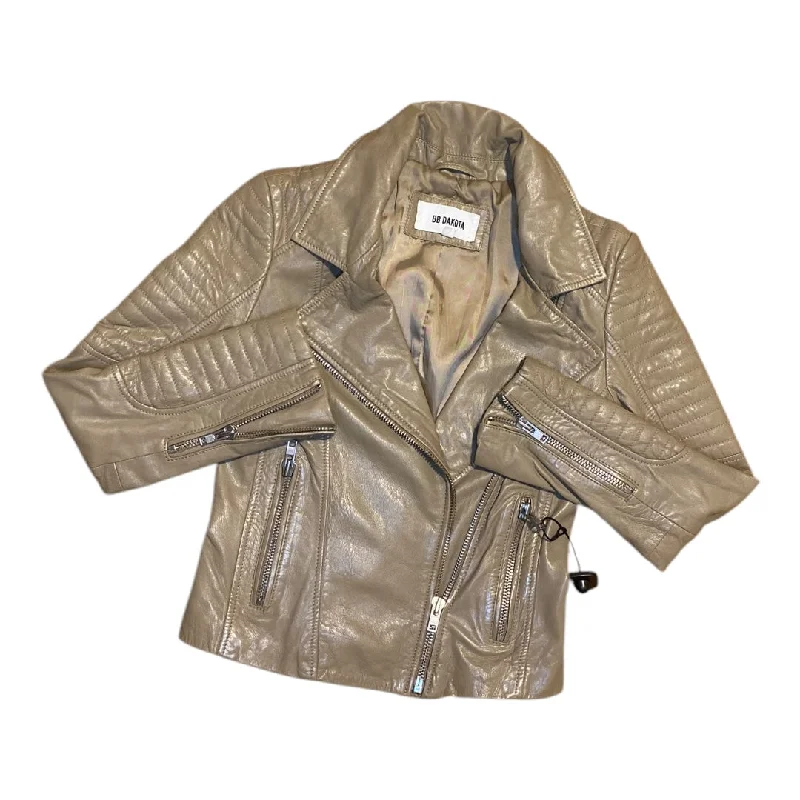Women's Long-sleeve Office Blazers -Blazer By Bb Dakota In Tan, Size: Xs