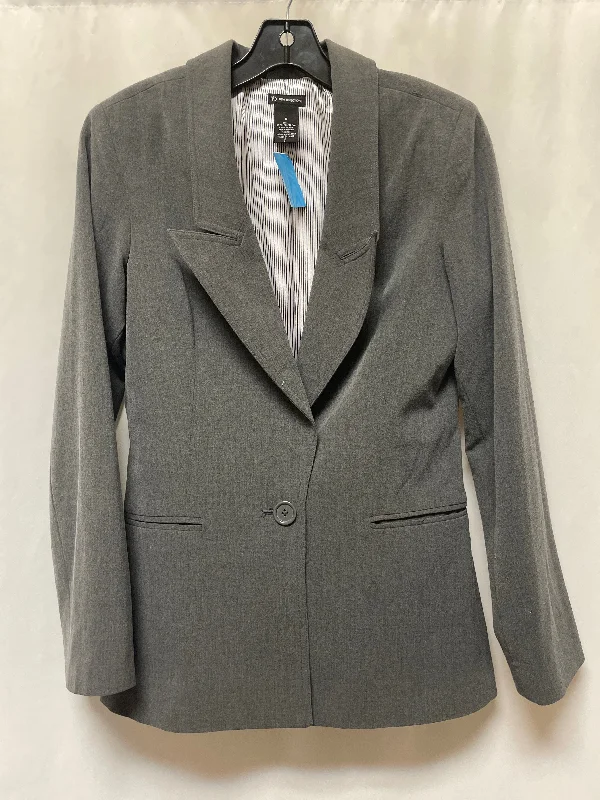 Women's Trendy Blazers -Blazer By New Directions In Grey, Size: S