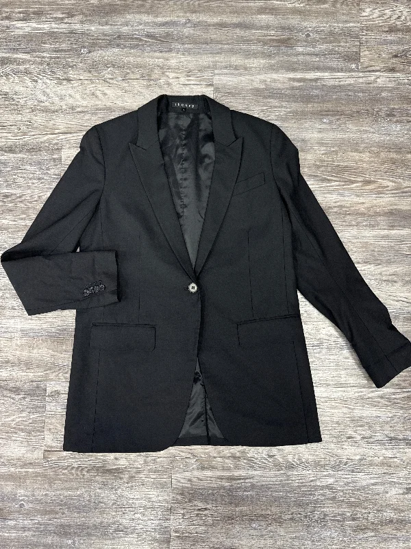 Women's Winter Business Blazers -Blazer By Theory In Black, Size: 6