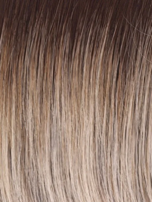 RL19/23SS SHADED BISCUIT | Light Ash Blonde Evenly Blended with Cool Platinum Blonde and Dark Roots