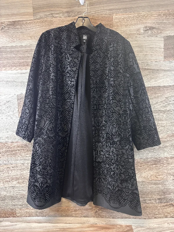 Women's Blazers for Business -Blazer By Roz And Ali In Black, Size: Xl