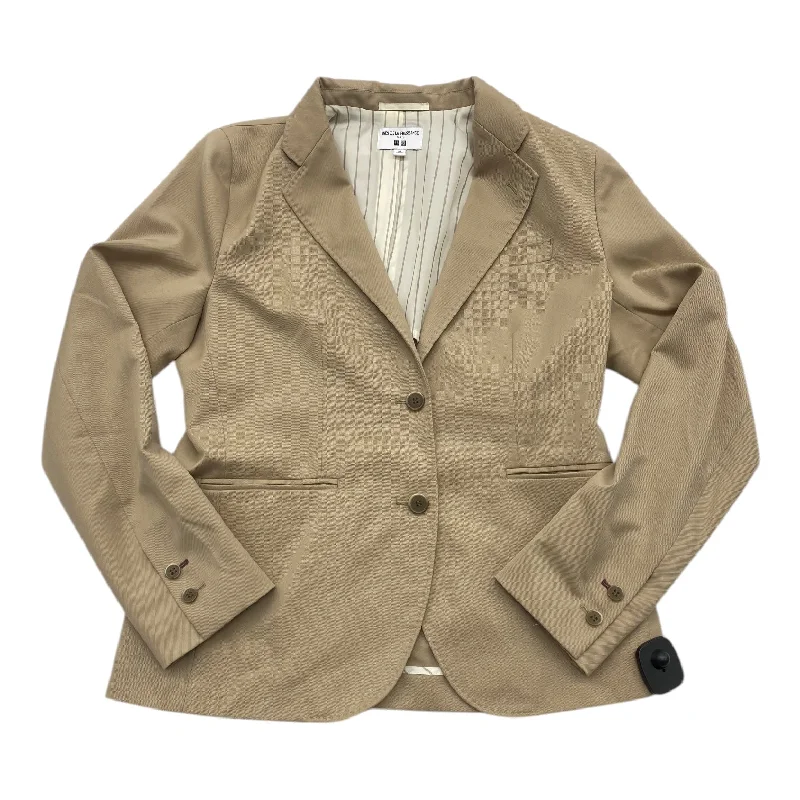 Women's Silky Blazers -Blazer By Uniqlo In Brown, Size: M