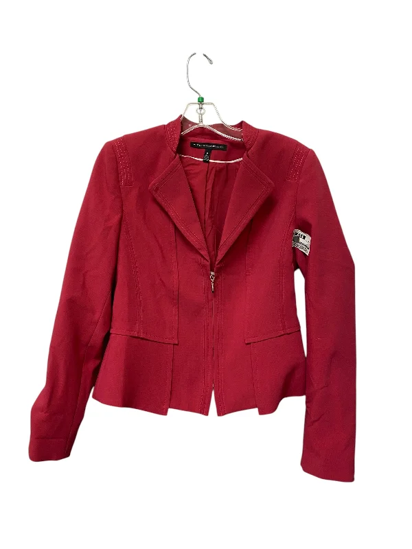 Women's Double Button Wool Blazers -Blazer By White House Black Market In Pink, Size: 6 Women's Double Button Wool Blazers -Blazer By White House Black Market In Pink, Size: 6
