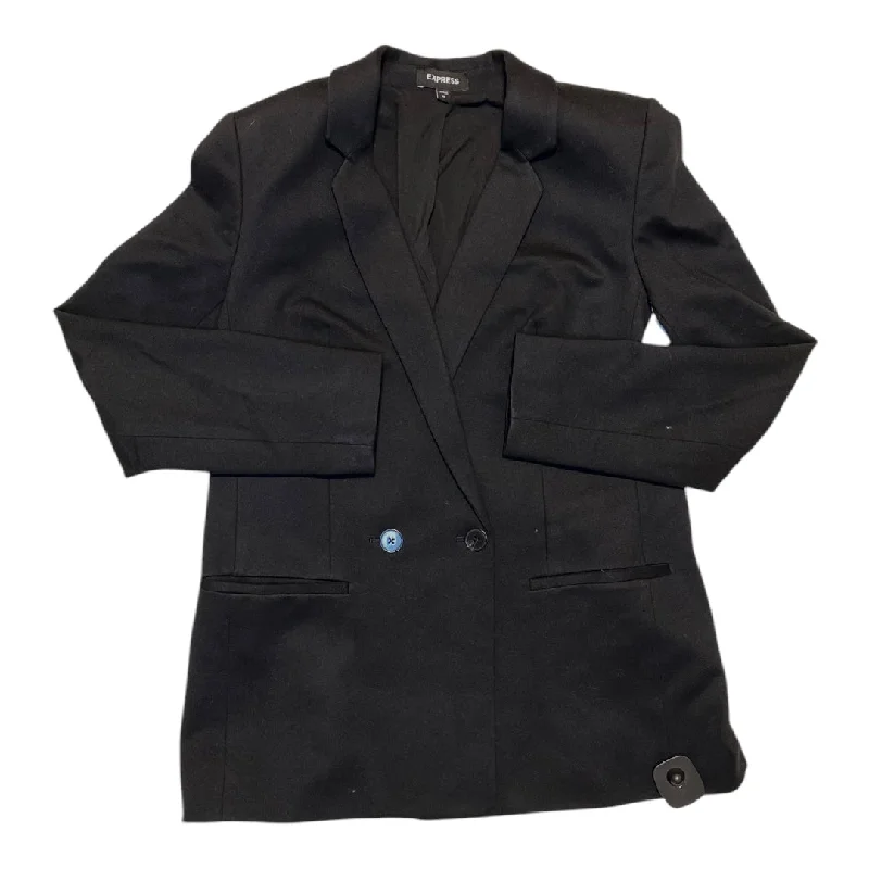 Women's Classic Wool Blazers -Blazer By Express In Black, Size: M