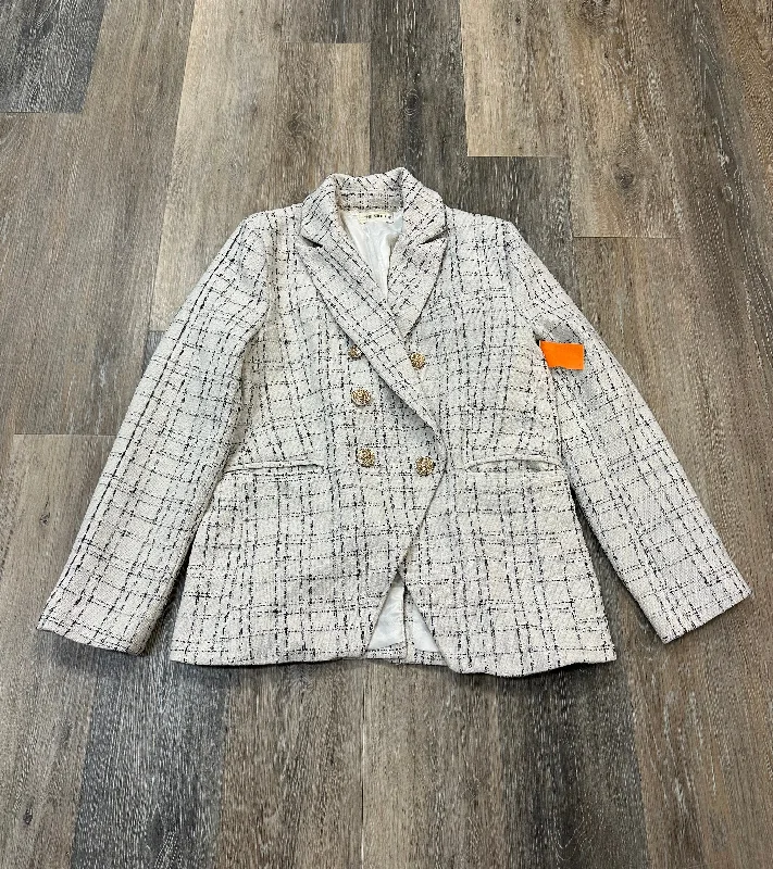 Women's Comfy Blazers -Blazer By The Nines In Cream, Size: L
