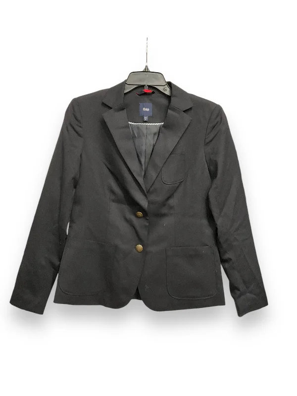 Women's Embellished Blazers -Blazer By Gap In Black, Size: 4