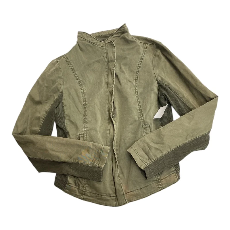Women's Vintage Tweed Blazers -Blazer By Marrakech In Green, Size: L