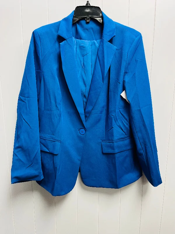 Women's Trench Blazers -Blazer By Amazon Essentials In Blue, Size: Xl