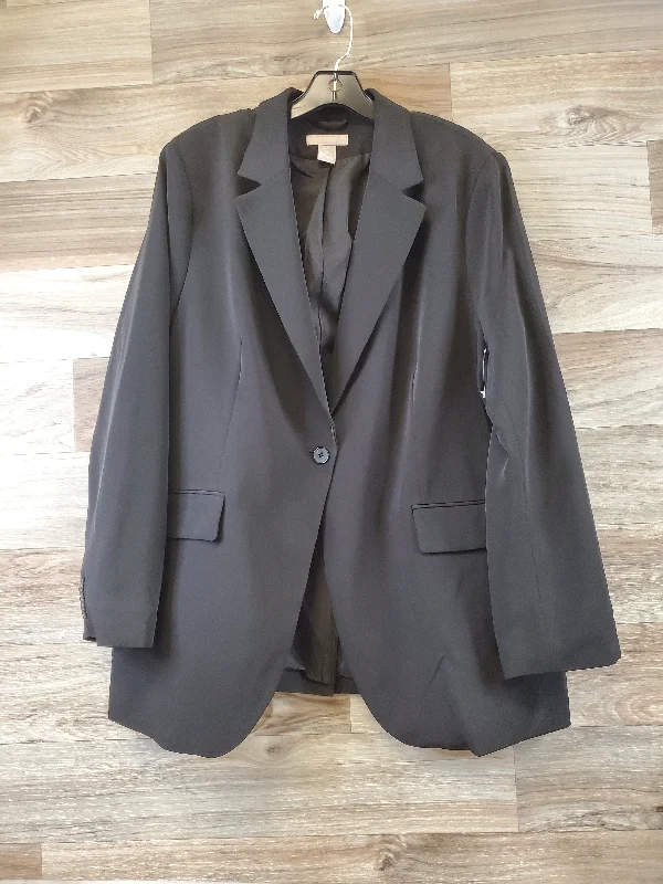 Women's Relaxed Blazers -Blazer By H&m In Black, Size: Xl